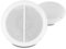 Power Dynamics MS65 6.5 Marine Ceiling Speakers Waterproof IPX5 Pair for Bathroom, Kitchen, Swimming Pool, Boats & Outdoors, 100W Max, UV Resistant, Low Profile White Finish