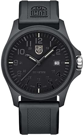 Luminox - Colección G Reloj Moon Valley para Hombre 43 mm - Reloj de Buceo con indicador de Fecha Resistente al Agua 100m - Varias Variantes - Fabricado en Suiza - Reloj para Hombre - Fabricado en