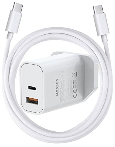 ZLONXUN Fast Charger and 1.5M Cable Compatible for Google Pixel 9/8/7a/6/6 Pro/8 Pro/6a/7/5/5a