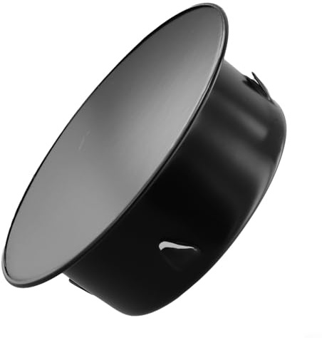 TONIXY Copertura per foro del camino, inserto per tubo della stufa, coperchio rotondo per condotto di ventilazione, in acciaio inox, piastra di tenuta per camino 50-200 mm (110 mm)