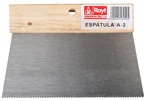 Rayt 1692 Spatola dentata metallica A2 per applicazione di adesivi.