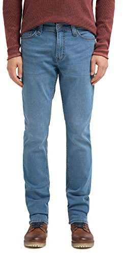 Mustang Bostonk Jean slim Homme Bleu (Mittelblau 312) W34/L34 (Taille fabricant: 34/34)
