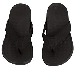 PRO 11 WELLBEING Orthotic Sandals with Great Arch Support (Black) 4 UK