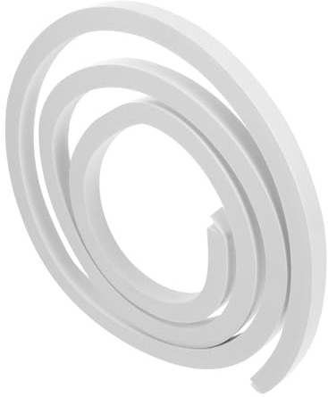 GARVALON Flexibler Schwammdichtungsstreifen 15mm Breit Zuschneidbarer Fugenfüller für Betonrisse Langlebiger Spaltfüllschaum für Innen und Außenbereich