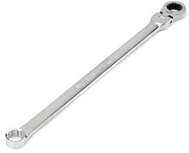 TEKTON 9/16 Inch Long Fixed/Flex Head 12-Point Ratcheting Box End Wrench | WRB35314