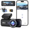 DYNACAM Dash Cam 4K+1080P, WiFi Dash Cam Front and Rear, Car on-dash mounted cameras with Free 64GB Card, 2.99 IPS, 24/7 Parking Monitor, Dashboard Camera with Night Vision, G-Sensor, WDR, APP