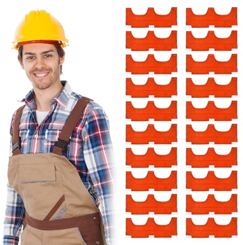 Set di 20 fasce per la saldatura, lavabili e riutilizzabili, per casco da costruzione, caschi da saldatura, 20 pezzi
