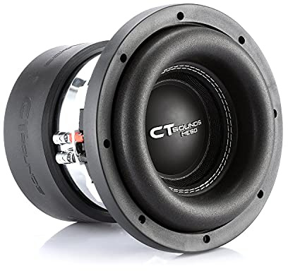CT Sounds MESO-8-D2 1600 Watts Max 8 Inch Car Subwoofer Dual 2 Ohm