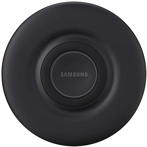 Samsung Wireless Charger Pad - Official Samsung Fast Wireless Fast Charger, Supports 9 W Samsung & Apple Fast Charge – Black EP-P3105TBEGGB
