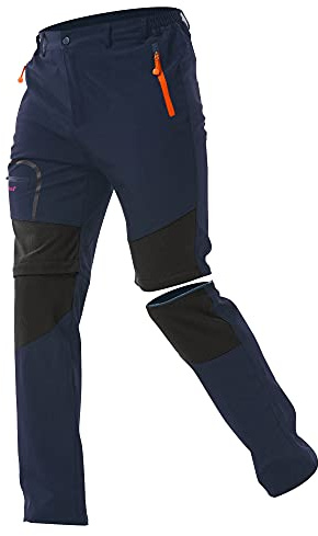 ZOEREA Vandringsbyxor Herr Snabbtorkande Sommar Shorts Separerade Byxor Män Utomhus Långbyxor Jogger Herrbyxor