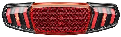 Busch+müller Unisex – Erwachsene Rücklicht Dart E Bikes, rot, 50-80mm