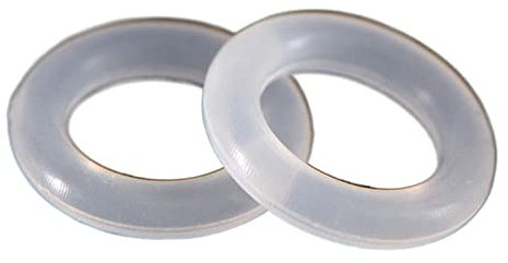 PAKMEZ 120 Stück Tastenkappen O-Ring-Dichtung Schalter Schalldämpfer for Cherry MX Tastatur Dämpfer Ersatz Geräuschreduzierung Tastatur O-Ring-Dichtung