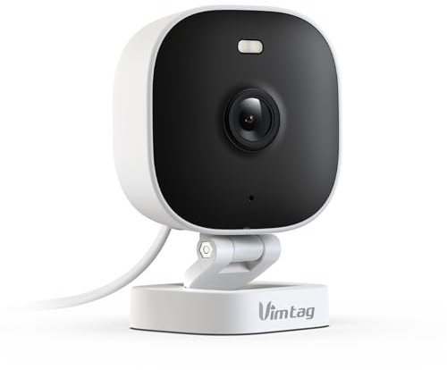Vimtag WiFi Security Camera Outdoor, 24/7 Recording Wired Camera for Home Security, Color Night Vision,130°Wide Angle, Cloud & SD Storage/AI Detection/2-Way Talk/Support Alexa