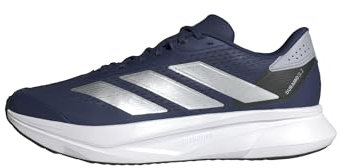 adidas Duramo SL 2 Running Shoes, Zapatillas para Correr Hombre, Dark Blue/Silver Metallic/Halo Silver, 42 2/3 EU