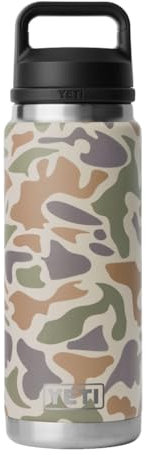 YETI Rambler 26 oz Bottle Chug Cap, Tan Camo Collection