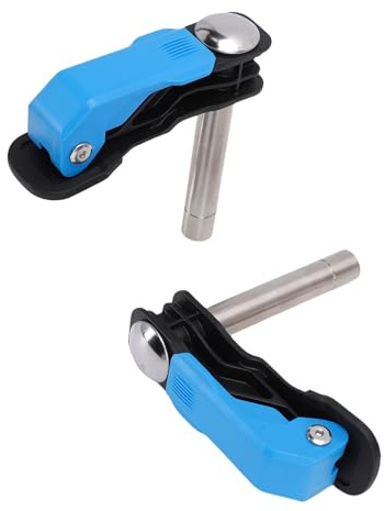 Wakects Abrazadera para Perros de Banco, Abrazadera de Sujeción Ajustable para Mesa de Carpintería, Función de Liberación Rápida, Plástico Duradero y Acero Inoxidable, Ideal para Carpinteros y