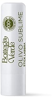 Bottega Verde - Olivo Sublime Stick labbra, 5ml, Protettivo ed Emolliente, con Olio di Oliva Iperfermentato, per Pelli Normali o Secche