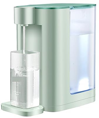 Dispensador instantáneo de agua caliente, 2,8 L, 6 ajustes de temperatura, 2100 W, portátil e inteligente, perfecto para el hogar o la oficina, calentador directo para beber