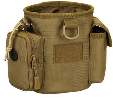 Borsa Addestramento per Cani,Sacchetto Alimenti per Cane Impermeabile con 2 Tasche Laterali può Trasportare Giocattoli e Sacchetti per Cacca e Altro per Animali Passeggio Escursionismo All'aperto