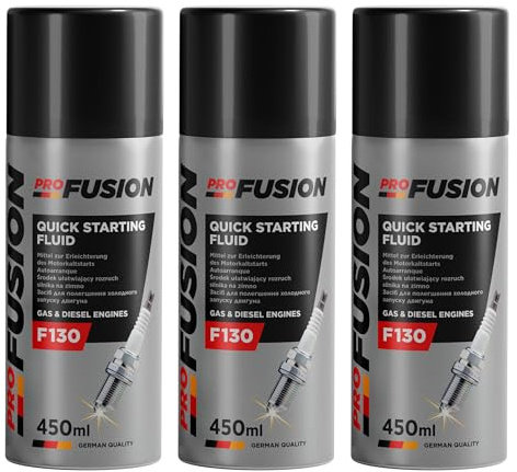 ProFusion Spray Autoarranque - Arranca Motores - Liquido de Arranque - Motor Starter - F130 Quick Starting Fluid 450 ml (3)
