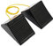 MaxxHaul 50012 Unterlegkeil aus Gummi mit Seil, 20,3 x 12,7 x 10,2 cm, 2 Stück