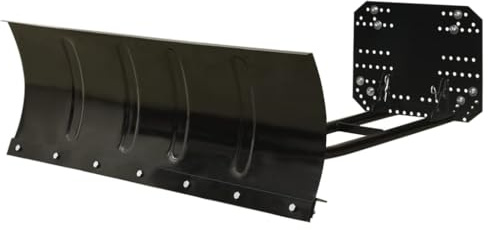 vidaXL Snöplog för ATV 115x38 cm svart