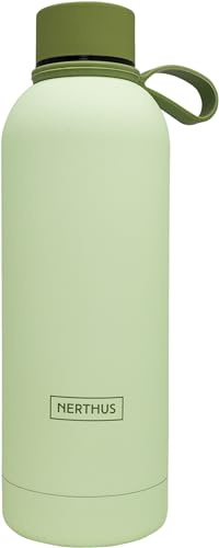 NERTHUS FIH 1269 Botella Doble Pared Urban Series 500 ml Menta