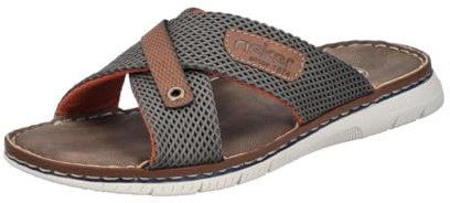 Rieker Mules pour Homme 21340, Vert, 43 EU