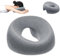 AVCXEC Almohada de Masaje Boca Abajo, Reposacabezas Masaje Cama en Forma de U, Almohada Boca Abajo con Espuma de Memoria, Almohada para Dormir Boca Abajo con Agujero para Masaje Cama, SPA, Salón