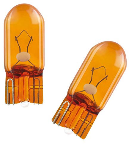 JURMANN 2x Original Osra.m WY5W 12V 2827NA-02B Gelb - Amber Ersatz Halogen Birne für Blinkleuchte - Blinker vorne Blinker hinten Blinker seitlich E-geprüft