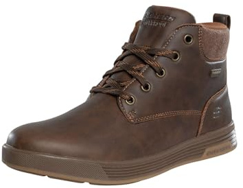 Skechers Men's Garner - Newick Hands Free Slip-in Men's Casual, Brown, 11, X-Wide, US