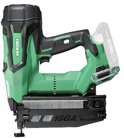 HIKOKI Akku Stift Nagler NT1865DBSL (18V, (2,0 Ah) Li-ion Akkus, Stiftlänge: 25-65 mm, Stifttype: SK-Stift (16 Ga), Eintreibgeschwindigkeit: 3 Stück pro Sek.) Lieferumfang alles im HSC IV Koffer.
