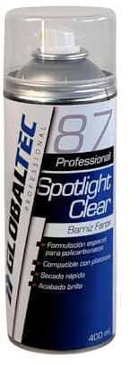 Barniz 1K para Policarbonato Globaltec - Alta Resistencia al Calor, Secado Rápido y Acabado Brillante