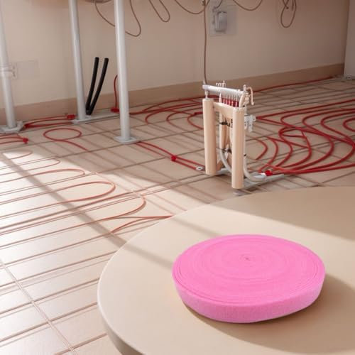 Nastro in schiuma, paraspifferi per porte e finestre, isolamento acustico da 20 m, per un efficiente riscaldamento a pavimento