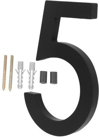 Operitacx Light up House Numbers Acrylic Metal Address Door Mailbox Sign Craftsmanship