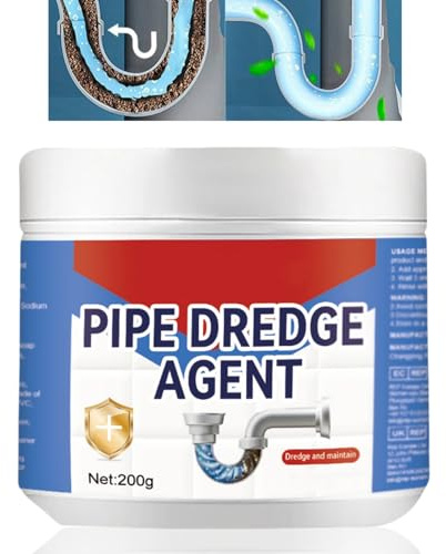Drain Unblocker,Powerful Pipe Dredge Agent,Sink Cleaner,2025 New Sink Unblocker Sin/k and Drain Cleaner,Strong Dra/in Clea/ner Fast Unblocking,Powerful Dr/ain Clea/ner Pipe Dredge Deod/orant