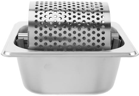 HOUDERCO Rullo per Burro in Acciaio Inox 1L, Strumento Professionale per Spalmare Burro su Hamburger e Toast, Adatto a Cucine Commerciali e Uso Casalingo