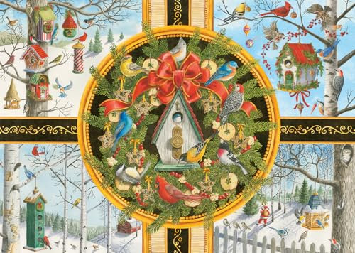 Ravensburger Christmas Songbirds 500 piece Jigsaw Puzzle for Adults and Kids Age 12 and Up