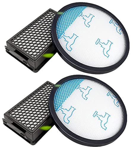 Asdazrxy 2 Stück HEPA-Filter Set für Rowenta Compact Power XXL RO4825EA RO4871EA RO4855EA RO4881EA (Model RO48xx) Staubsauger (Vergleich Nr. ZR78000) Hepa Staubsaugerfilter-Set