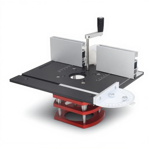 Base per Fresatrice da Tavolo, Sollevatore per Fresatrice per Diametri da 64 Mm a 66 Mm Motore, Sollevatore per Fresatrice con Piastra Superiore Base di Sollevamento per (Nero)