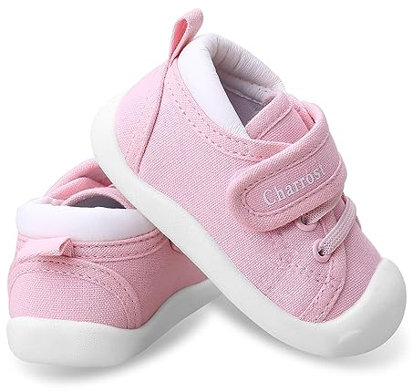 Baby Boy Girl 3-6 12-18 6-12 First Walking Shoes Size 3 Toddler Infant Soft Sole Breathable Non Slip Lightweight Slip on Mesh Trainers Sock Casual 2 Tiny Feet Baby Crawling Shoes(Pink,S14) 3T