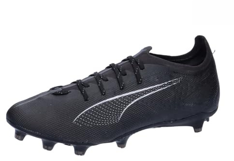 Puma Unisex Adults Ultra 5 PRO FG/AG Soccer Shoe, Puma Black-Puma White, 45 EU