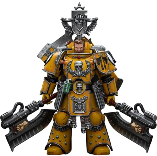 JOYTOY JT9145 Warhammer 40K The Imperial Fists, Imperial Fists Fafnir Rann 1/18 Action Figures Soldier model