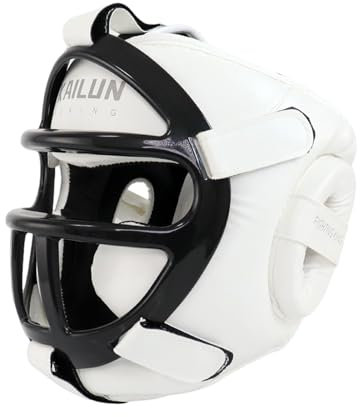 Chaoyilian Boxen Kopfschutz Herren,MMA Kickboxen Kampfsport Helm,Boxen Kopfschutz Erwachsene,Kickboxen Kopfschutz,Effektive StoßDäMpfung,MMA-Training,Muay Thai Kopfschutz,Sparring,Kampfkunst