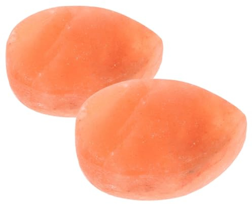 Cabilock 2 piezas Piedras de Natural para Masaje Piedra de Cristal de del Tallada Mano para Cuidado Corporal Pies para Spa y Uso Casa Relajación y Nutrición Piel