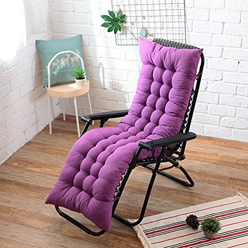 Cojín para Tumbona Jardín - Suaves y Cómodos Cojín Gruesos para Mecedoras,Sillones y Asiento Reclinable - Cojines para Mecedoras Colchoneta con Respaldo de Interior,Exterior,Jardín,Terraza y Balcón