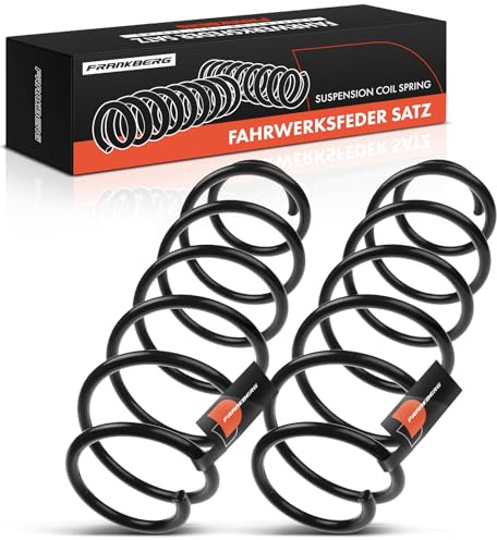 Frankberg 2x Muelles de chasis Muelles de suspensión Compatible con Giulietta 940 1.4 TB 1.6 JTDM 1.4 Bi-Fuel 2.0 JTDM 2010-2020 Replace# RA6167,50520151