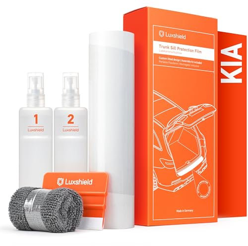 Luxshield Ladekantenschutz Folie für Kia Sportage 5 (V) NQ5 I 2021-2025 - Stoßstangenschutz, Kratzschutz, Lackschutzfolie - Transparent