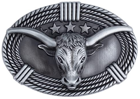 Bull Bältesspänne för män, Longhorn BullBelt & Buckle