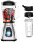 Biolomix Blender 1.5L Smoothie Maker with BPA-Free Glass Jug, Food Blender with 2 Speed Settings Pulse Function, Stainless Steel Blades, Fruit Juice, 1300 W